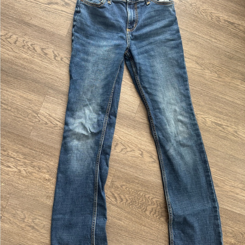 Girls Wrangler Blue Denim Jeans (14)